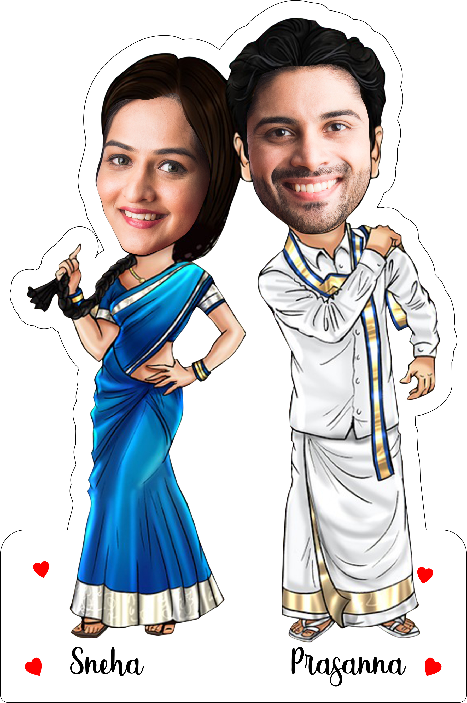 Couple caricature_1