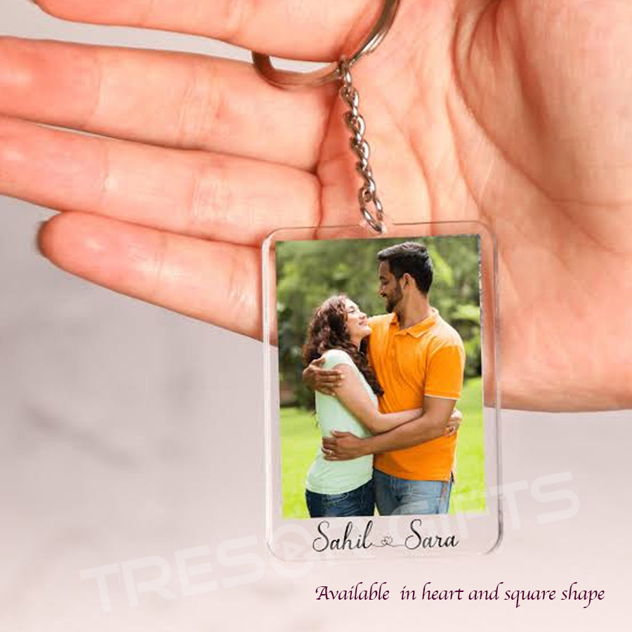 Personalized Photo Keychain 01