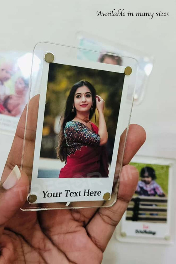 Personalized Acrylic Photo Magnet