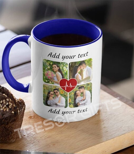 Personalized Couple Photo Mug