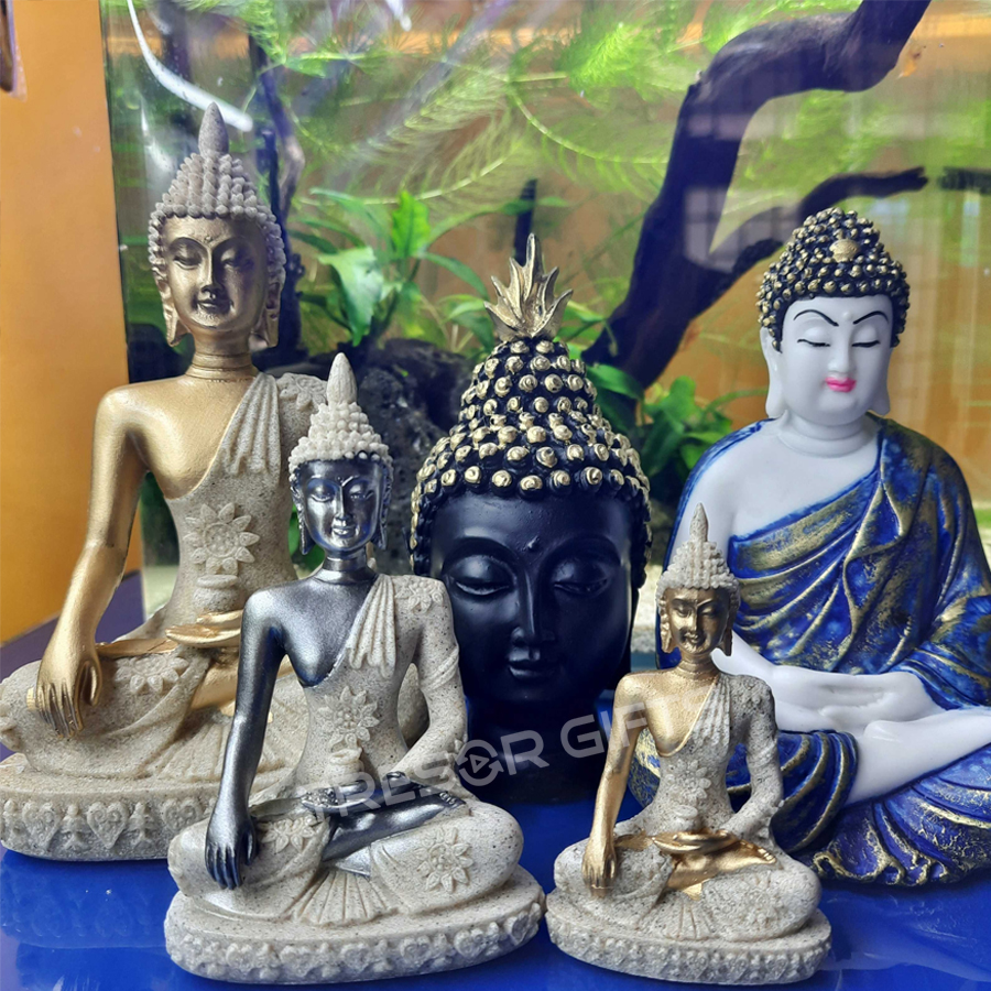 Murugan Resin Idol 17 cm (6 Inch) Gold Finish