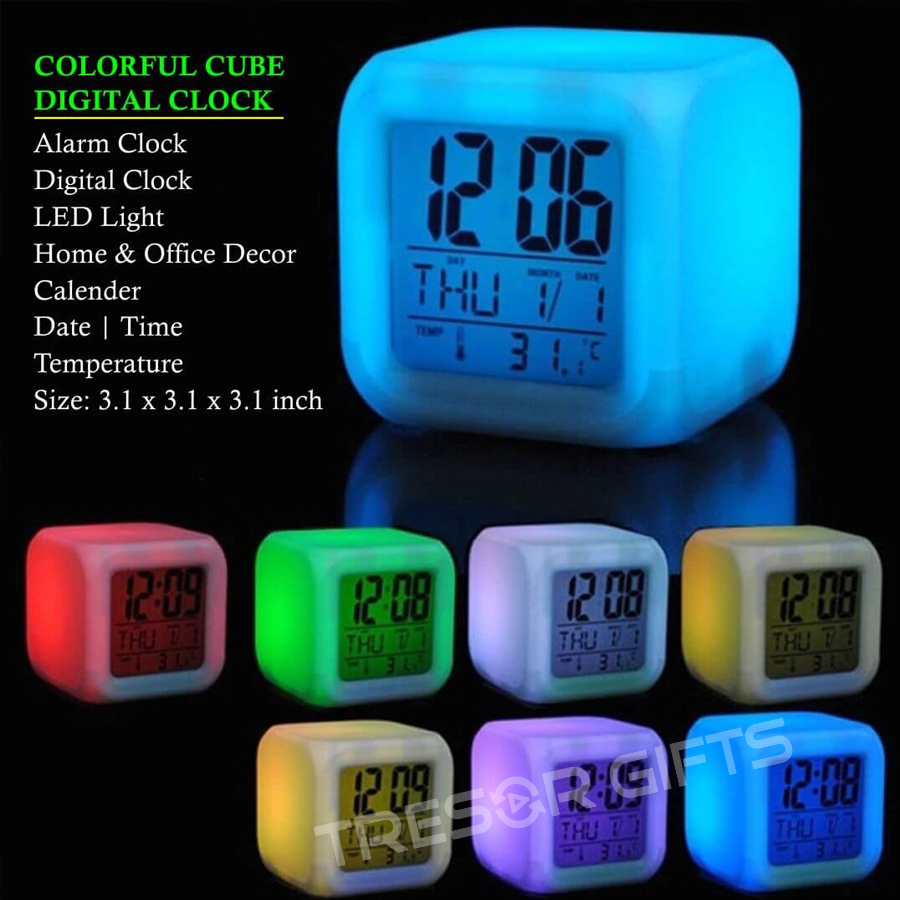 Cube Digital Clock
