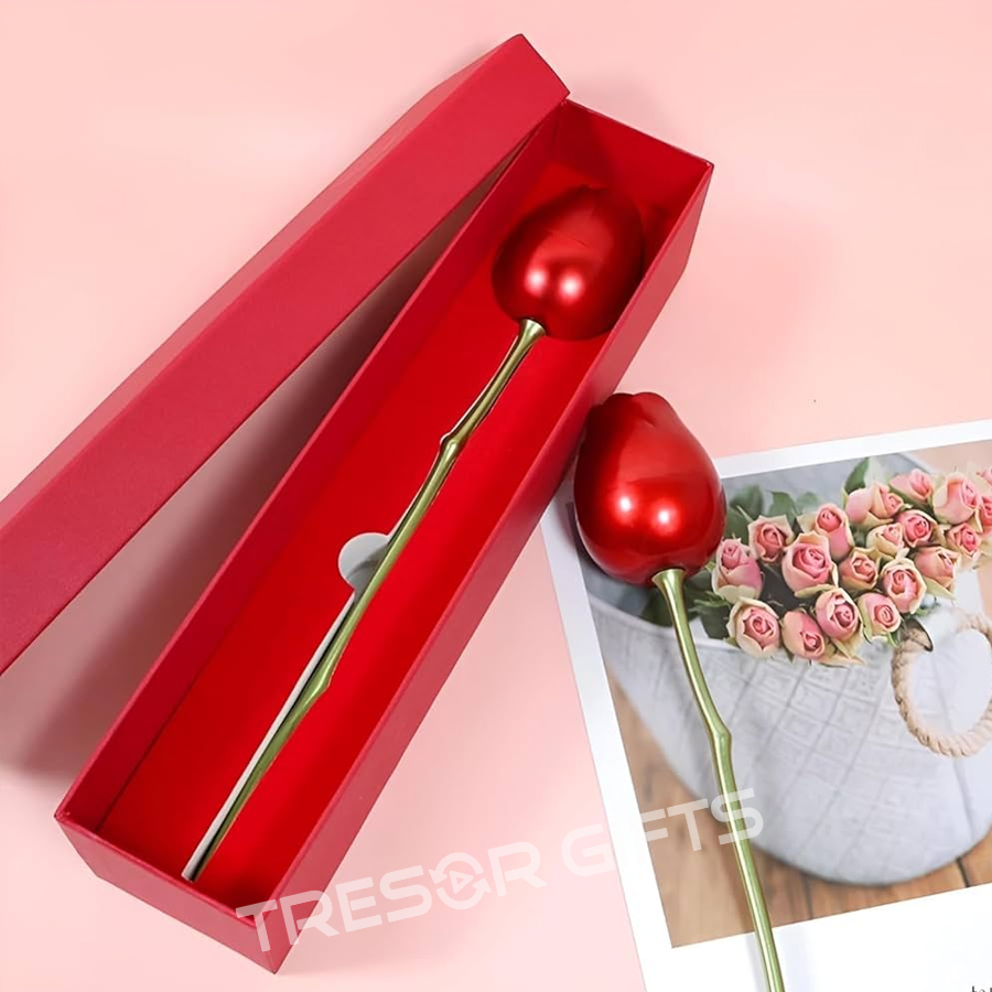 Ring Holding Rose