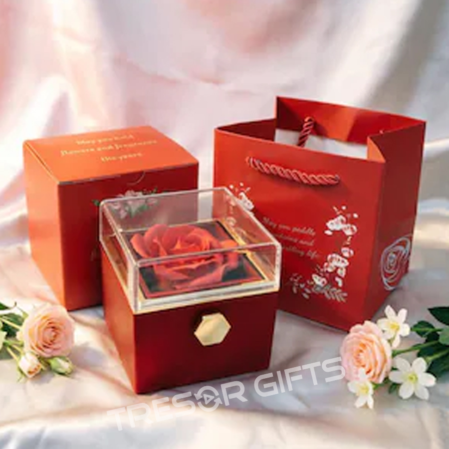 Rotating Rose Box