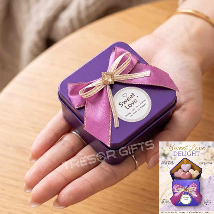 Small Square Tin