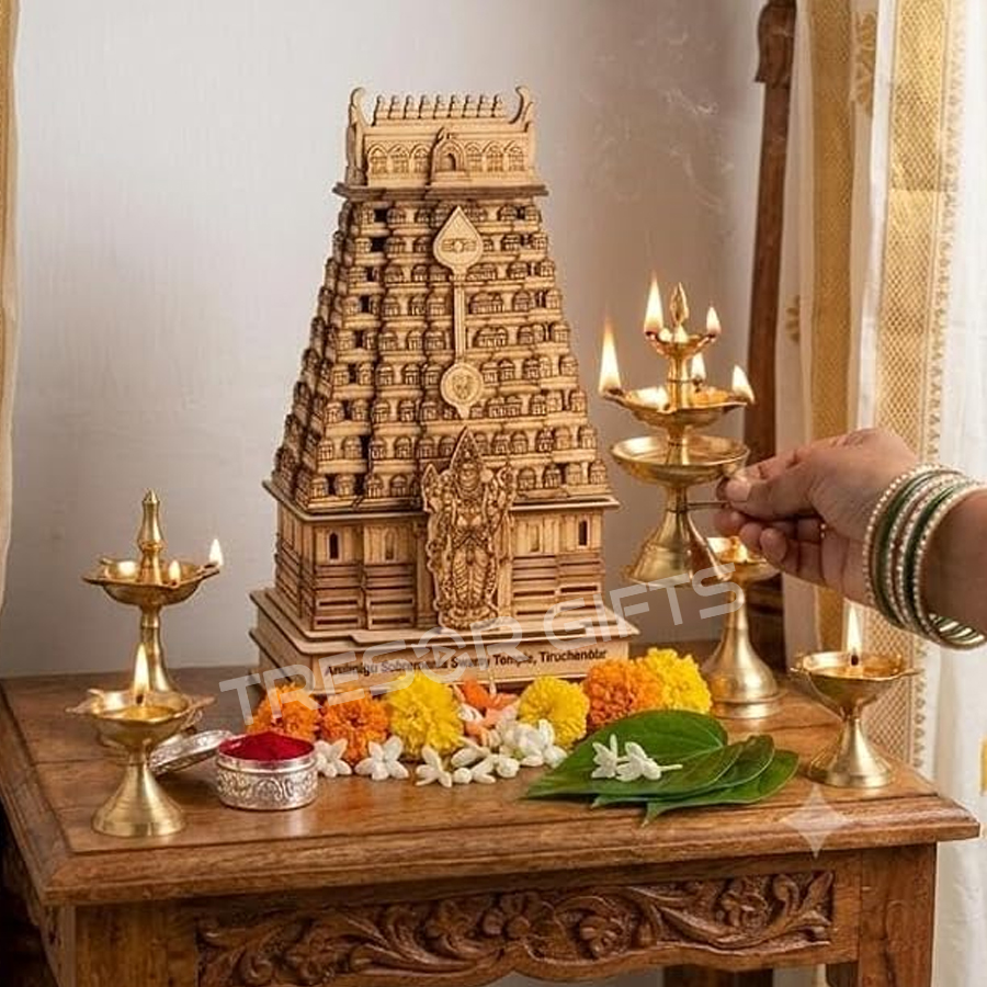 Arulmigu Subramania Swamy Temple Tiruchendur 3D Model
