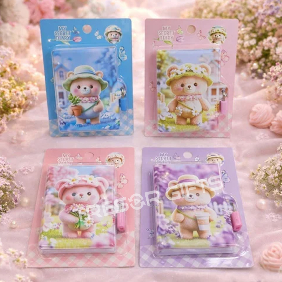 Plastic Diary with Lock