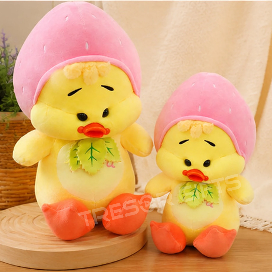 Soft Toy Strawberry Duck 10