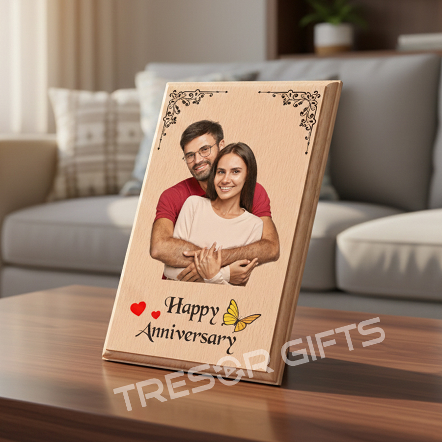 Wedding Anniversary Wooden Plaque