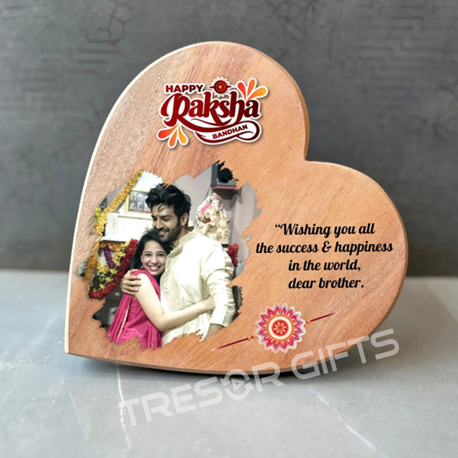 Heart Shape Couple Photo Engraving