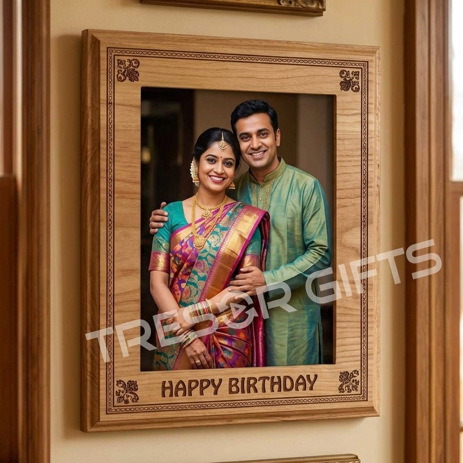 Personalized Couple Wooden Frame