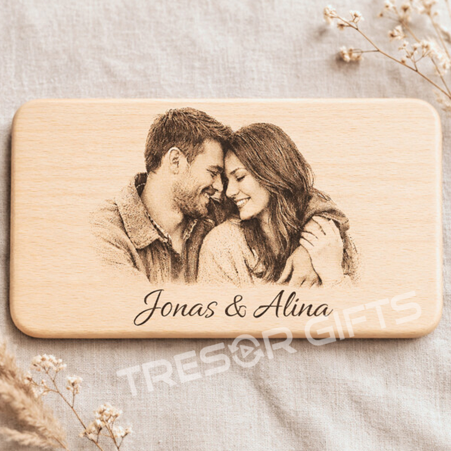 Couple Name Wooden Plaque