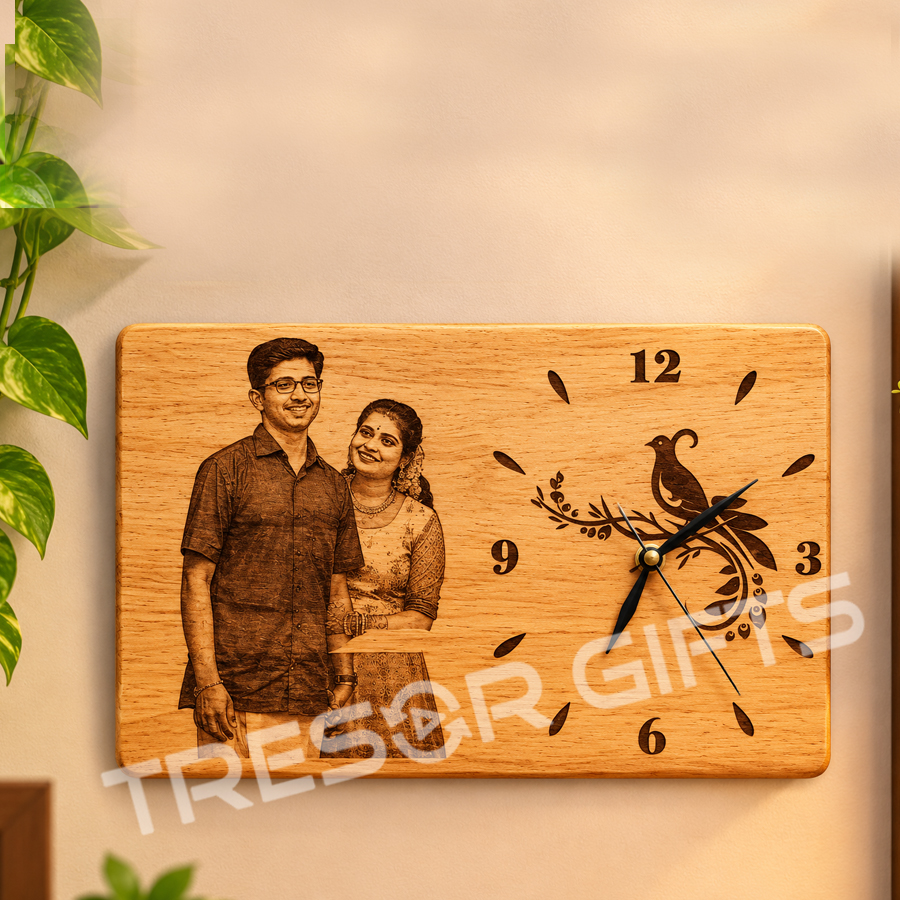 Personalized Couple Wooden Engraving